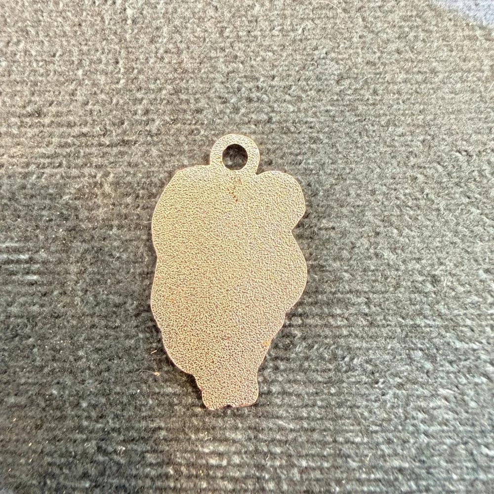 My Hero Academia Tsuyu Asui Charm Unisex Green Enamel Anime Keychain Pendant